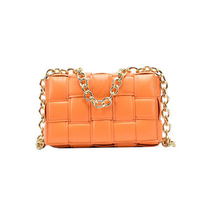 Tangerine chain bag 